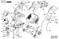 Bosch 3 600 H81 D31 ROTAK 43 Lawnmower Spare Parts